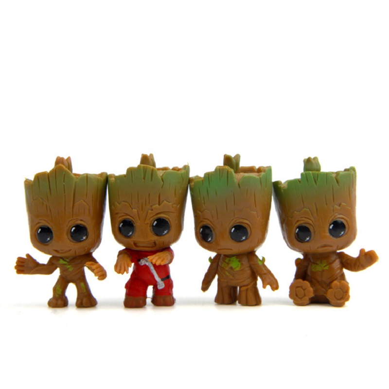 4 unids/set Groot