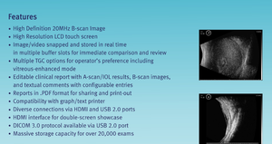 Hochwertiger Ophthalmologischer Ultraschall MD-2300S AB-Scan Ophthalmologischer AB-Scanner zum Verkauf - Product Image 6