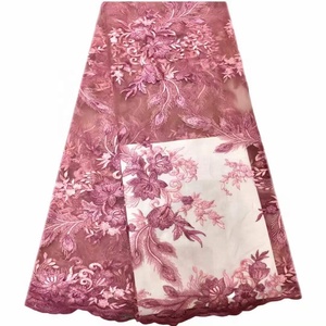 Tissu brodé or Autriche Dubaï Net dentelle Top vendre pour les femmes soirée - Product Image 4