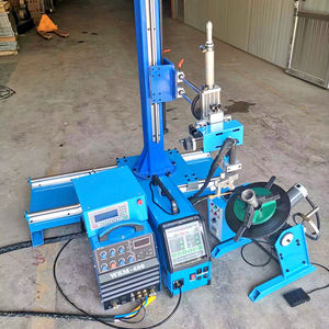 Posicionador de Soldadura Rotatorio Neumático de Doble Guía Combinada de 100 kg, Rotador de Soldadura de Tubos - Product Image 3