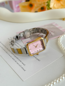 Scottie 9058x <span class=keywords><strong>Montre</strong></span> pour <span class=keywords><strong>femme</strong></span> en alliage de quartz <span class=keywords><strong>Montre</strong></span> à main carrée en acier inoxydable étanche avec mouvement Citizen <span class=keywords><strong>Montre</strong></span> pour <span class=keywords><strong>femme</strong></span> - Product Image 3