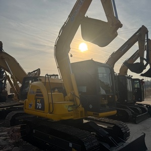 Mini-excavatrice Komatsu Pc70-8 d'occasion d'origine japonaise, 7 tonnes, Komatsu Pc70-8 Pc70 Pc78, machine de terrassement avec EPA - Product Image 3