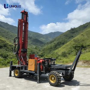 Nouvelle Foreuse Rotative Hydraulique à Roues 2025 pour Puits d'Eau, avec Composants de Pompe, Moteur et Alimentation Diesel - Product Image 5