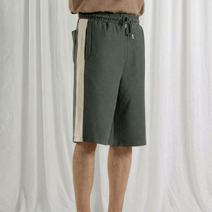 Pantalones Cortos Cargo de Punto Transpirables con Bordado Personalizado y Estampado para Hombre, con Cordón Ajustable, Antiarrugas, Venta al por Mayor, Moda Urbana y para Exteriores 5 - Product Image 1