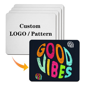 Alfombrilla de Ratón Rectangular de Neopreno Personalizable, Sublimable, Blanca, Imprimible, de 3mm de Grosor, Hecha a Mano, con Diseño de Naturaleza Muerta, para Oficina o Promociones - Product Image 1