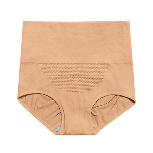 OEM personnalisé haute-coupe mémoires femmes en nylon brève filles portant <span class=keywords><strong>culotte</strong></span> taille haute <span class=keywords><strong>culotte</strong></span> période <span class=keywords><strong>culotte</strong></span> - Product Image 4