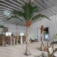Plantes Ornementales de Haute Qualité Palmier Datte Artificiel Vert pour la Décoration de Jardin Extérieur