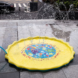 Hot Sale Children Outdoor Garden 68" PVC Inflatable Sprinkler <strong>Splash</strong> Pad Water Play <strong>Mat</strong> - Product Image 3