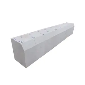 Keda para horno de vidrio, bloque de corindón refractario fundido, alúmina fundida, Zirconia, sílice, ladrillo Azs