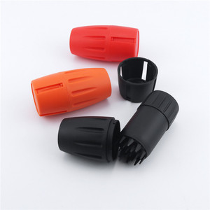 Customize High Quality Plastic <b>Grinder</b> Jar 45*81mm <b>Herb</b> <b>Grinder</b> 3 Parts Design Mini Barrel-shaped Portable Tobacco <b>Grinder</b> Jar - Product Image 2