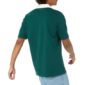 Camisetas tipo polo 100% poliéster, lisas, para golf, personalizadas, con logo, OEM, bordadas, con logo personalizado. - Product Image 2