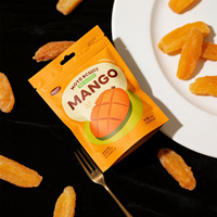 Vente en gros de sac d'emballage imprimé personnalisé de qualité alimentaire de fruits secs snack pochette debout étanche à l'humidité avec fermeture éclair