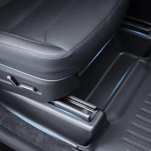 TPE Slide Rails Protector Anti-Kick Seat Slide Protection Cover pour 25 modèles de la Tesla Refreshed Y Refreshed Model Y - Product Image 1