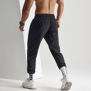 <span class=keywords><strong>Pantaloni</strong></span> Sportivi Leggeri da Uomo, Joggers Elasticizzati per Palestra e Corsa, <span class=keywords><strong>Pantaloni</strong></span> Slim Fit - Product Image 3