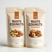 Sacs à nourriture pour animaux de compagnie imprimés sur mesure de qualité alimentaire, sachets refermables en Mylar, pochettes refermables avec fermeture à glissière, taille et couleur personnalisables