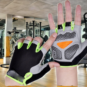 Guantes Deportivos Unisex de Medio Dedo, Antideslizantes, Transpirables, de Poliéster, para Gimnasio en Casa, Levantamiento de Pesas, Deportes al Aire Libre, Pesca - Product Image 2