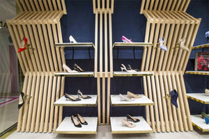 Decorazione per Negozio di Scarpe Fashion Mall, Piccolo Negozio di Calzature in <span class=keywords><strong>Legno</strong></span> - Product Image 4