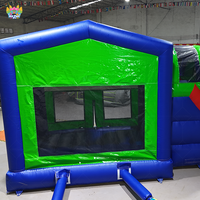 Château gonflable en PVC durable pour enfants, toboggan gonflable portable pour intérieur/extérieur, pour location, trampoline gonflable