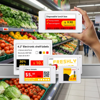 Etiqueta Electrónica para Estantes ESL, Etiqueta de Precio Digital con Pantalla de Tinta Electrónica, Sistema Inteligente Inalámbrico para Supermercados, Tiendas Minoristas y Tiendas de Abarrotes