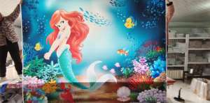 Baby Show Photography Background 1 ° compleanno farfalla palloncino <span class=keywords><strong>rosa</strong></span> neonato <span class=keywords><strong>sfondo</strong></span> Photocall Boy Girls Cake Smash Background - Product Image 6