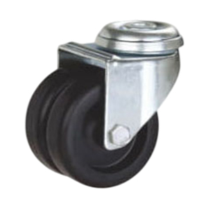 Manufacturer Wholesale Industrial Twin Wheel Caster New Product Caster With Plain Bearing - Product Image 2