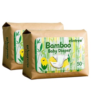 Pañales Ecológicos para Bebé Elintree, Orgánicos, Biodegradables, Hipoalergénicos y Desechables - Product Image 1