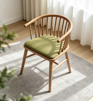 Chaise de salle à manger moderne en bois pour restaurant, salon de thé, café, boutique de thé au lait, maison, chambre, appartement, salle de réunion - Imperméable