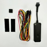 Traceur GPS Mini SOS pour Moto et Vélo avec Alarme d'Arrêt Moteur et Détection ACC, Dispositif de Suivi GSM via PC