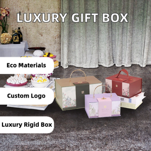 Custom Luxury High-end <b>Wedding</b> Valentine's Day Gift <b>Box</b> Recycled Materials Rigid Paperboard Embossing/Debossing Square Shape - Product Image 2