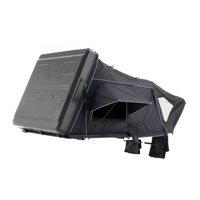 Carpa de techo rígida de aluminio ENJION OD03-135 para 4 estaciones, doble capa, para todoterreno, con varilla hidráulica alemana.