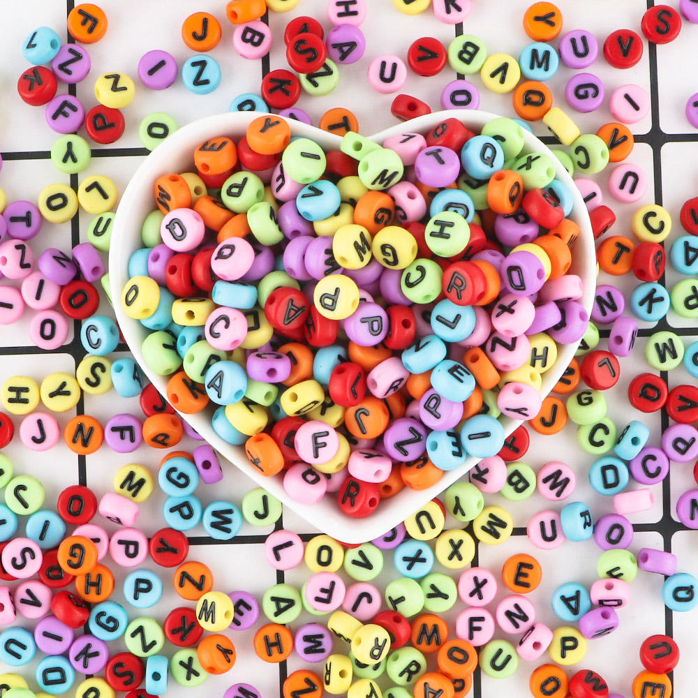 Acrylic colored letters G13