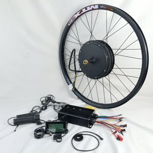 快速交货1000瓦电动自行车套件MTX <span class=keywords><strong>Ebike</strong></span> 1500瓦2000瓦控制器前后48v <span class=keywords><strong>Ebike</strong></span>电动自行车转换套件 - Product Image 1