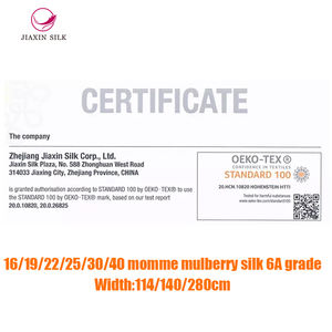 Оптовая продажа 100% шелковая ткань 114 140 280 см ширина для постельного белья наволочка 16 19 22 25 30 мм ткань из чистого шелка тутового шелкопряда - Product Image 5
