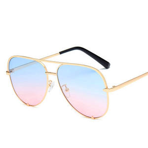 Gafas de Sol de Aviador con Marco Metálico Retro y Logotipo Personalizado, Protección UV400, Ovaladas, para Conducir, para Hombre y Mujer - Product Image 5