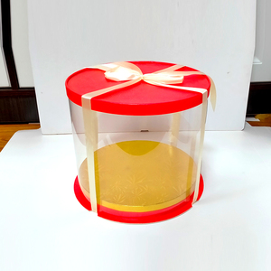 Hộp Bánh Cao Trong Suốt Có Cửa Sổ-Hộp Nhựa Tròn Trong Suốt Cho Bánh Sinh Nhật | Quà Tặng Bánh Cưới - Product Image 6
