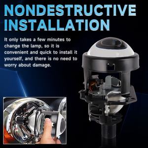 Lente de Proyector Láser Bi-LED de 2.5 Pulgadas, Modelo K112, Luz Alta y Baja, 6500k, Impermeable, 60w, 12V, 6000 Lúmenes, Bombillas para Faros Delanteros de Automóvil - Product Image 5