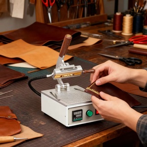 Mini machine de marquage à chaud numérique pour feuille d'or et d'argent, machine de gaufrage numérique pour logo sur cuir, machine de marquage à chaud à fente en T - Product Image 2