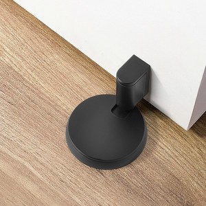Butoir de porte mural sans perçage en alliage de zinc et acier inoxydable, aimanté puissant, nouveau modèle, pour poignée de porte de chambre épaissie - Product Image 3