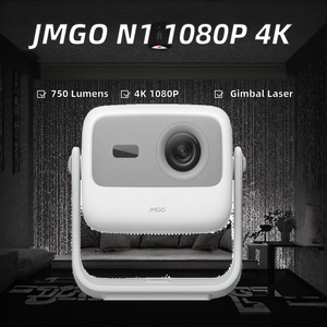 Projecteur vidéo intelligent JMGO N1 PICO 1080P, 750 lumens ISO, 1600:1 HDR10 MEMC Gimbal DLP Laser Home Cinéma Android 11 - Product Image 3