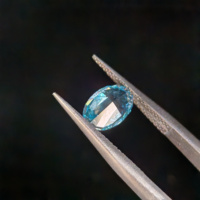 ANJALI 1.0ct Diamante de laboratorio de corte ovalado azul Certificado IGI Excelente claridad VS2 para joyería Diamantes sueltos de bajo precio