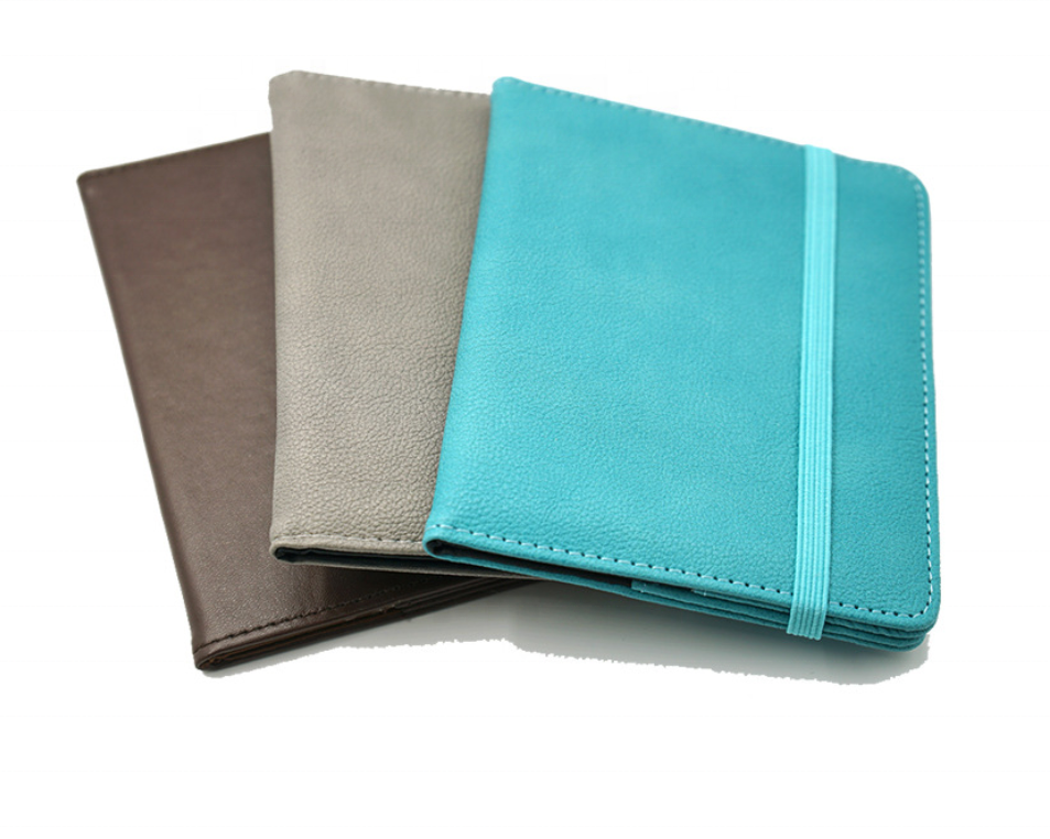 Оптовая продажа, индивидуальный Чехол-книжка для дневника, логотип компании, размер OEM, печатный рельефный банк, рекламный подарок, индивидуальный Чехол