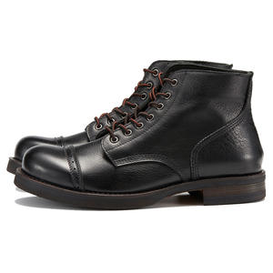 Nouveau modèle de bottes pour homme de haute qualité, automne, bureau, carrière, soirée, durables, rétro, faites à la main, imperméables, respirantes, hauteur - Product Image 5