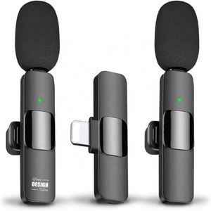 Professional <b>Wireless</b> Lapel Microphone - Portable Condenser Mic for Interviews & Podcasts - Product Image 1