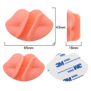 Étui de téléphone auto-adhésif porte-rouge à lèvres, porte-lèvre en silicone réutilisable pour femmes transport quotidien - Product Image 3