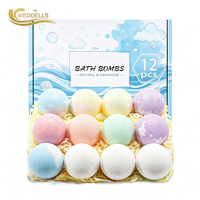 Bombe de bain Clean Beauty avec formule hydratante pour la peau, pour des soins spa quotidiens, cosmétiques sans cruauté animale, vente en gros