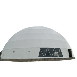 Modular Steel Frame <b>25m</b> Diameter Dome Tent PVC Waterproof Outdoor Event Wedding Party Shelter - Product Image 1