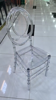 Chaises Chiavari en résine transparente pour hôtels, mariages, banquets et fêtes, design moderne, pour chambre et cuisine - Vente en gros