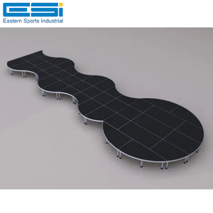 Palco Portatile Mobile per Eventi GT <span class=keywords><strong>Stage</strong></span> con Truss per Illuminazione in Alluminio per Performance a Costo Contenuto - Product Image 2