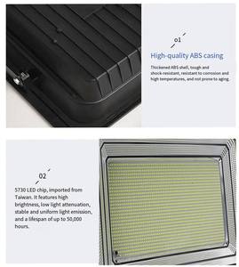 ABS IP65 LED 150W 300W Garden <strong>Outdoor</strong> ROHS Certified Weatherproof Remote Control 120 Beam Angle <strong>Solar</strong> Flood <strong>Lights</strong> <strong>Outdoor</strong> - Product Image 4