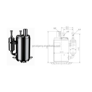 <strong>GMCC</strong> for TOSHIBA <strong>PA200M2CS</strong>-4KU2 PA200X2CS-4KU1 R410 220V Air Conditioner Rotary Compressor - Product Image 5